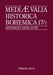 Mediaevalia Historica Bohemica 17/1