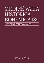 Mediaevalia Historica Bohemica 18/1