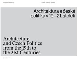 Říha, Cyril - Architektura a česká politika v 19.-21. století