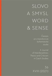 Slovo a smysl 36/ Word &amp; Sense 36