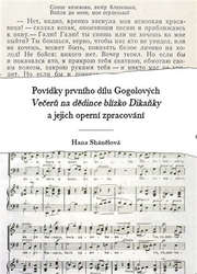 Shánělová, Nana - Povídky prvního dílu Gogolových Večerů na dědince blízko Dikaňky a jejich operní zpracování
