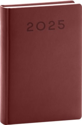 Denní diář Aprint Neo 2025, vínový