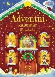 Adventní kalendář 24 pohádek - červený