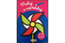 Maluj a nepřetahuj - červené - pro děti od 2 let