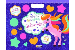 Maluj, lep a vyprávěj JEDNOROŽCI - více než 200 samolepek