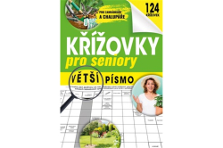 Křížovky pro seniory - Pro zahrádkáře a chalupáře (větší písmo)