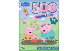 Prasátko Peppa - 500 samolepek