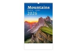 Kalendář 2026 - Mountains/Berge/Hory