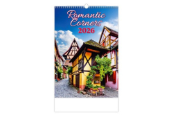 Kalendář 2026 - Romantic Corners