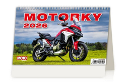 Kalendář 2026 - Motorky - stolní