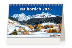 Kalendář 2026 - Na horách – 14denní stolní