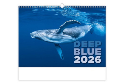 Kalendář 2026 - Deep Blue