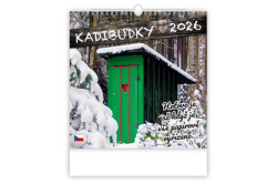 Kalendář 2026 - Kadibudky + prověřené moudrosti (jmenné kalendárium)