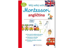 Barusseau Lydie - Můj velký sešit Montessori - Angličtina 3 až 6 let