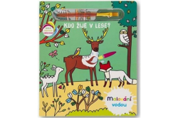 Kdo žije v lese? - Malování vodou