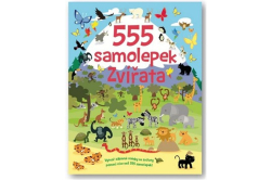 555 samolepek Zvířata