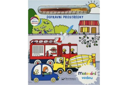 Dopravní prostředky - Malování vodou