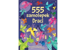 555 samolepek - Draci