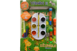 Kreativní box: Vybarvi si - Džungle
