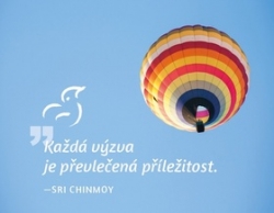 Chinmoy, Sri - Magnet na lednici Každá výzva je převlečená příležitost.