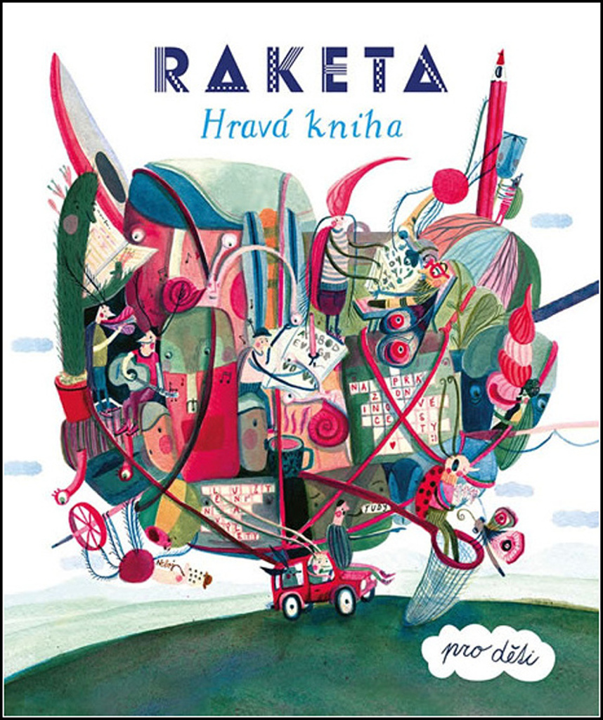 Raketa - Hravá kniha pro děti