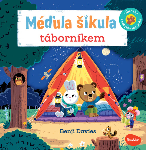 Potužníková, Ema; Davies, Benji - Méďula Šikula táborníkem