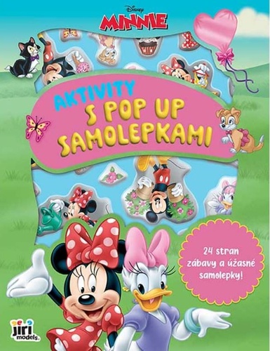 Aktivity s pop-up samolepkami Minnie