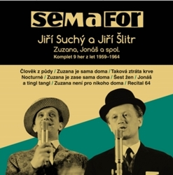 Suchý, Jiří; Šlitr, Jiří; Horníček, Miroslav; Matuška, Waldemar; Pilarová, Ev... - Semafor Komplet 9 her z let 1959-1964