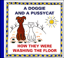 Čapek, Josef - A Doggie and a Pussycat How They Were Washing the Floor