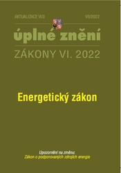 Aktualizace VI/3 – Energetický zákon