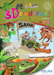 3D omalovánky Safari
