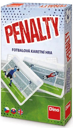 Fotbalová karetní hra Penalty